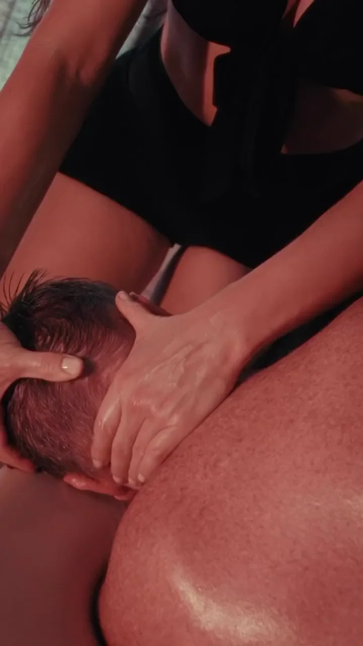 Neck and head massage